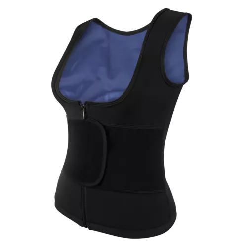 Frauen Fitness Sauna Anzug Schweiß Kompression Taille Trainer Top Gewichtsverlust Fettverbrennung - Bild 9 von 13