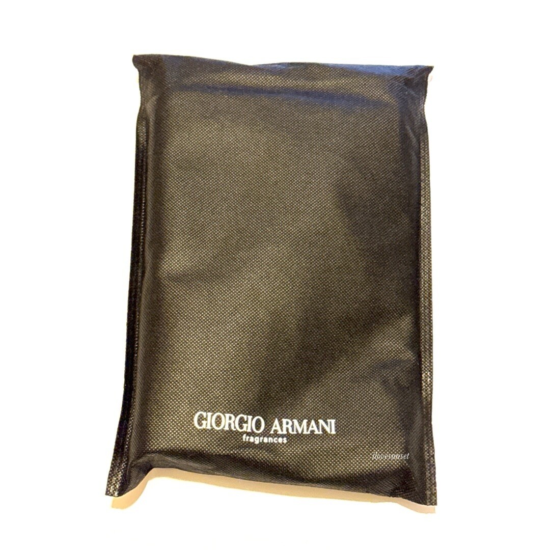 New With Dust Bag {Giorgio Armani Fragrances} Man Travel Pouch/Bag