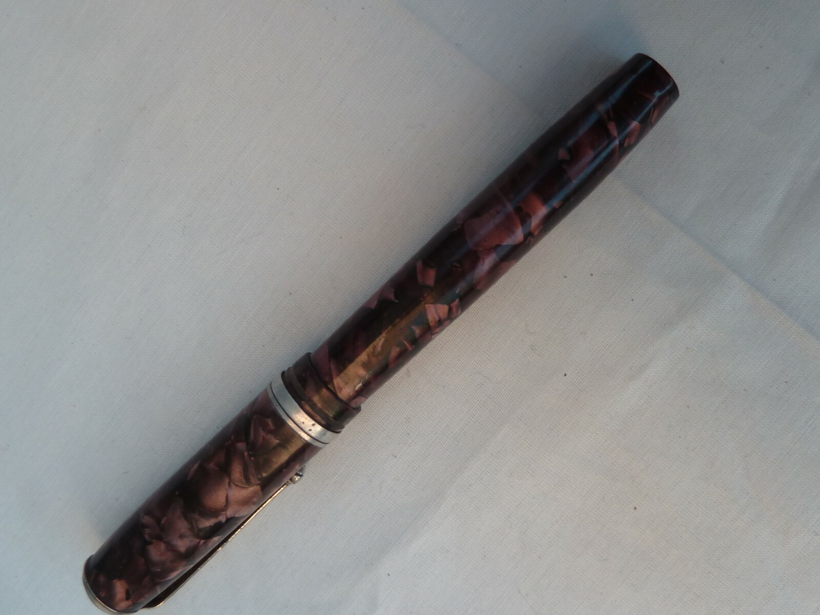 Stylo Plume Ancien à Pompe – Vintage, Occasion – Pour L'écriture Classique