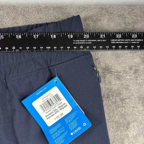 Columbia Women Jogger NWT Regular Fit Pull On Elastic Waist Navy Blue XXL C144 - Picture 5 of 10
