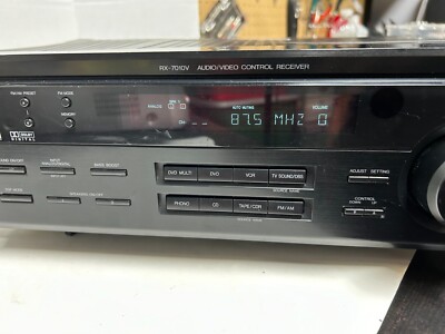 JVC RX-7010V A/V Receiver, 5 Channel / 100 Watts (500w total), 8