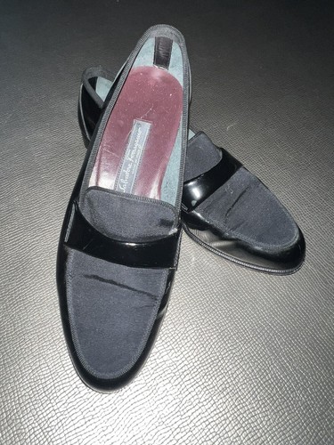 Salvatore Ferragamo Men's Black Patent 