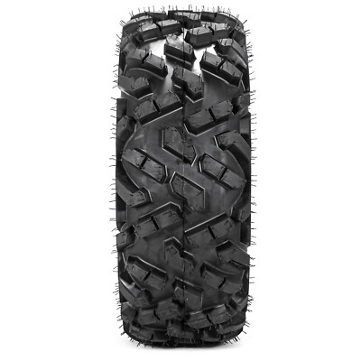 Set Of 2 ATV/UTV Front Tires - 27x9-12 Size, 6-Ply Rating, All-Terrain Tread (Road Guider Brand) - View #3