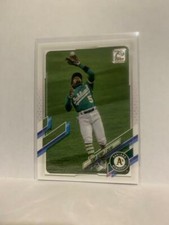 #305 Tony Kemp Oakland Athletics 2021 Topps Series One Baseball Card