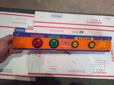 dr. face photo arcade machine control panel part #1