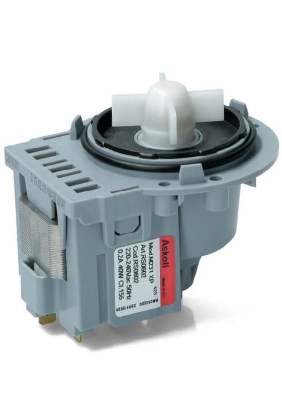 Pompe d'évacuation pour machine à laver Electrolux Askoll M113 M109