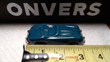 Vintage Metal Toy Car Green - Friction Car - Unknown make 3.5 in. Long