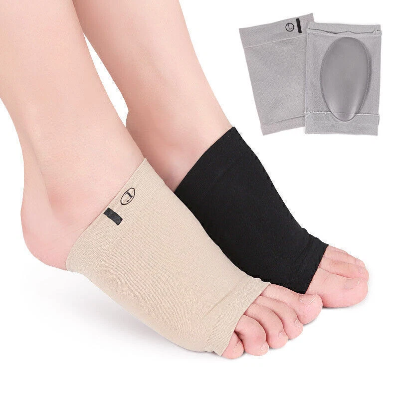 Flat Feet Sleeve Socks Heel Spurs Cushions Orthotic Insoles Arch