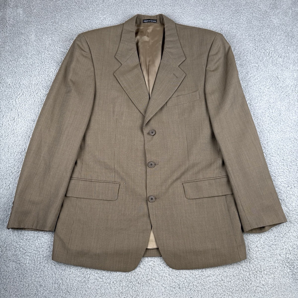 ジャケット SAINT LAURENT GREY WOOL BLAZER Yves Saint Laurent YSL Wool Blazer Gray Stripe Sport Coat