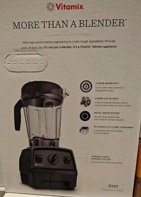 Vitamix Explorian E320 VM0197 Countertop Blender - Black