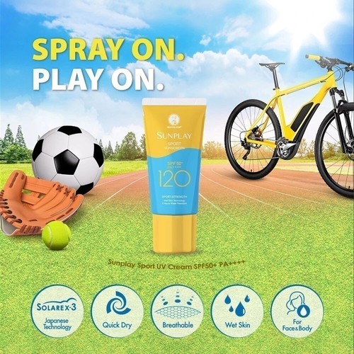 Protector Solar Sunplay Sport 120 Con Protección UVB UVA 30g Envío Gratis - Imagen 3 de 9