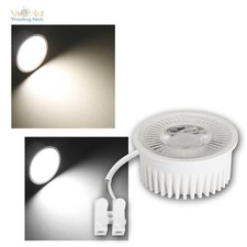 Leuchteneinsatz 5W warm/neutral, DIMMBAR Ersatz f GU10 Leuchtmittel 230V Leuchte