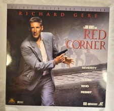 Red Corner Laserdisc 2 discs LIKE NEW, Deluxe Letterbox, Richard Gere