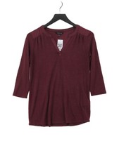 41 Hawthorn Women's Top S Purple Rayon with Polyester, Viscose Basic