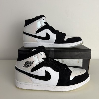Nike AJ1 Air Jordan 1 Mid Diamond Shorts UK Größe 7,5 Neu