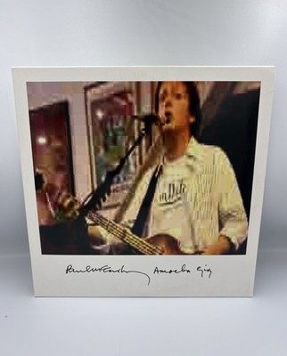 Paul McCartney Amoeba Gig Live Limited Edition Clear /Amber Vinyl 2 LP 180g