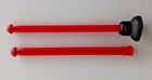 Vintage MARX Toys Red Plastic Suction Cup Darts Lot of 2 Original MARX Red Shaft