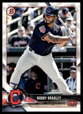 2018 Bowman Draft Bobby Bradley Cleveland Indians #BD-163