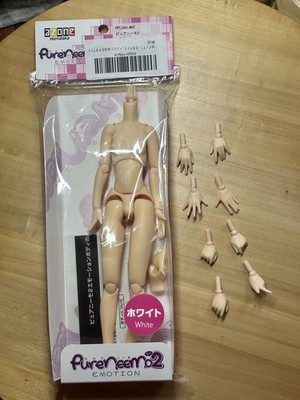 AZONE Pureneemo2 Emotion M Girl Body White, PFL060 WHT, Extra Hands