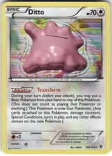 Ditto 108/149 Holo Rare Boundaries Crossed Pokemon Lightly Played on eBay