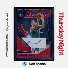 2020 PANINI CHRONICLES #AIR-DPW DWIGHT POWELL AIRBORNE SIGNATURES RED AUTO