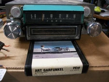 1967 Ford Thunderbird O.E.M. AM Radio 8 Track T7SMS