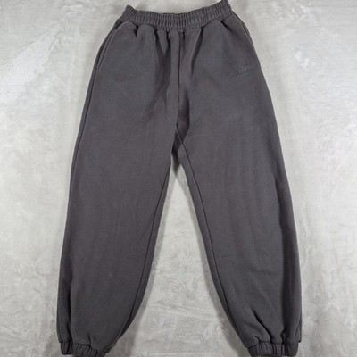 Comfrt Sweatpants Adult Size Small Gray Casual Comfort Travel Lounge Fleece