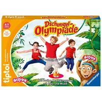 Ravensburger Tiptoi® Active Spiel 00129, Dschungel-Olympiade, Bewegungsspiel Ab