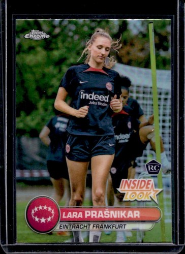 2023-24 Topps Chrome UEFA Women's Lara Prasnikar Inside Look RC #IL-8