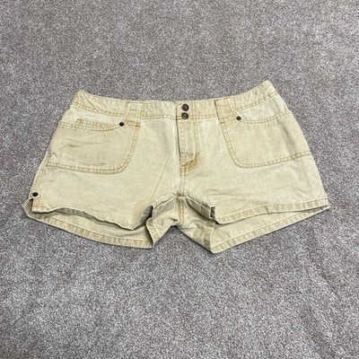 Mini Micro Shorts Y2k Streetwear 2000 s festival Preppy Zana-Di Shorts size 7