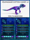 VELONA Top Stats - EGG PAIR -  Ark Survival Ascended Official PVE PC/XBOX/PS5