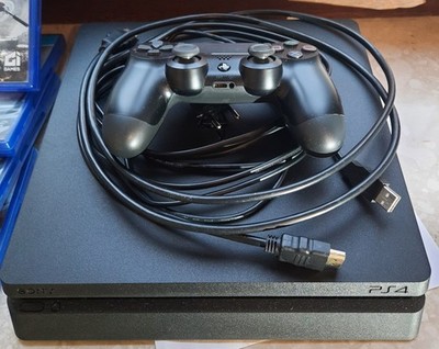 Sony PlayStation 4 Slim 500GB Spielkonsole - Schwarz (CUH-2016A).