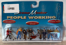  Life-Like Trains Scene Master PEOPLE WORKING 8-Piece Set 1860 Models  