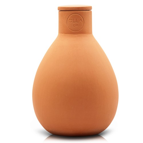 The Olla Company Classic Terracotta Olla Gießkanne mit Deckel Selbstbewässerung - Bild 1 von 7