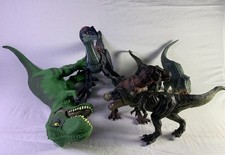 Mixed Lot of 6 Dinosaur Action Figures - Jurassic World, Papo  More 