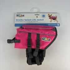 NEW Outward Hound Granby Splash Dog Life Jacket Pink Size Extra Small 11-15 Lbs