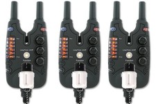 Carp Fishing Bite Alarms Adjustable Volume Tone and  Sensitivity + Hangers 1 2 3