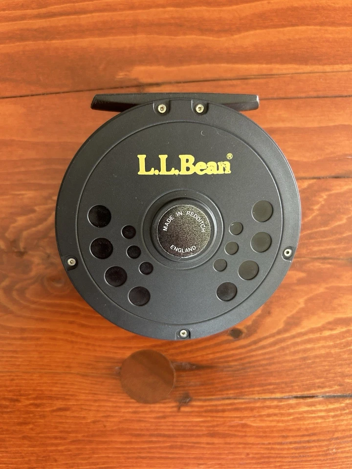 Carrete de pesca con mosca LL Bean vintage con estuche original *Nuevo nunca usado* Foto 4 de 4