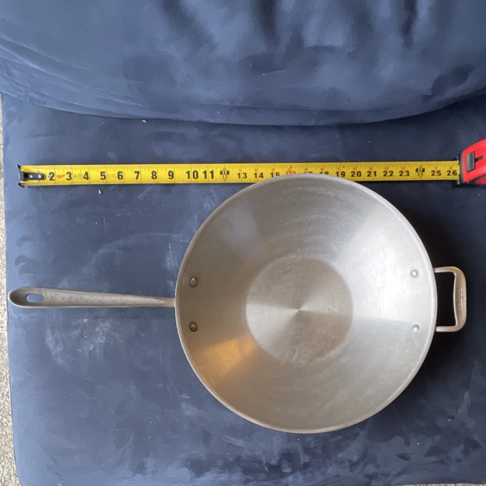 All-Clad 14" Aluminum Non-Stick Flat-Bottomed Wok, Double Handle, Black
Opens in a new window or tab
