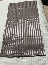 BLISSY 100 PURE Mulberry Silk Pillowcase KING Gray/Silver Striped UNUSED