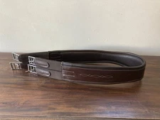 KL Select Black Oak fancy stitched overlay girth, EXCELLENT condition, size 48