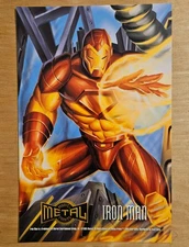 Marvel Metal Prints 1995 Iron Man 6.5"x10" NM/VF+ Low Print