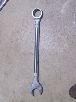 Wright Tool 2-3/16'' Combination Wrench 1170 12-Point Round Stem Made in USA