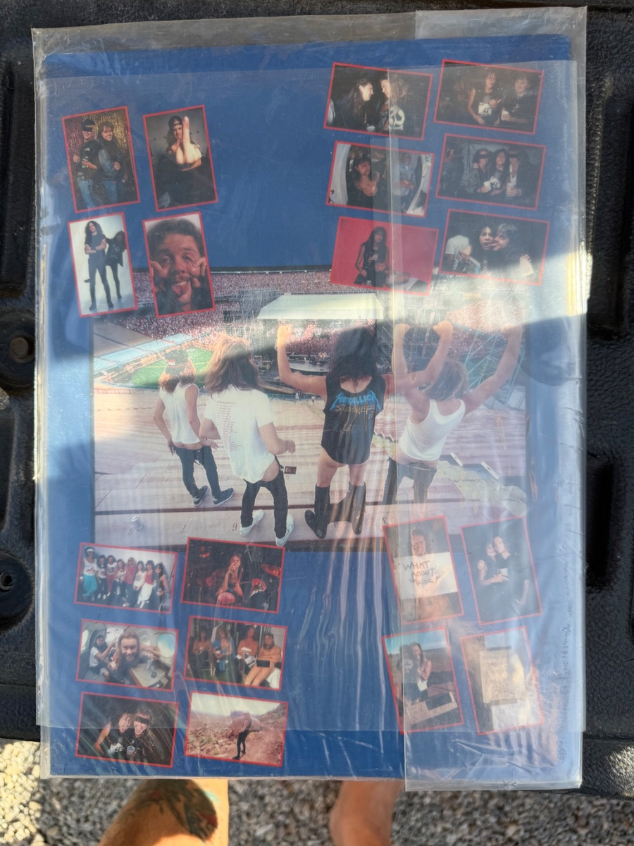 Metallica Damaged Justice Tour 1988-1989 Vintage Program Book | eBay