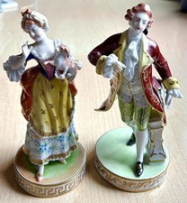 2 Porzellanfiguren Potschappel Dresden