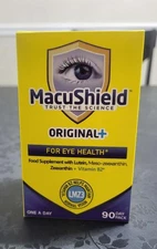 Macushield Original+ Eye Supplement 90 Capsules Supports Vision Health Exp.10/27