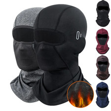 Thermal Full Face Fleece Ski Mask - Winter Balaclava for Outdoor Sports Cycling