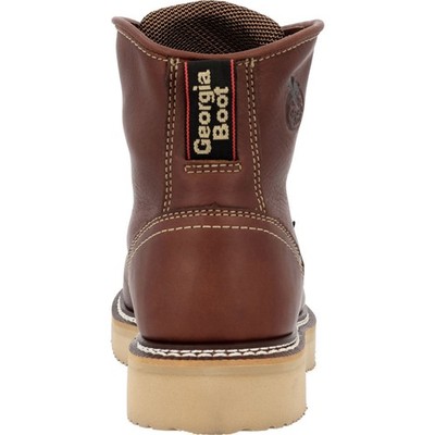 Georgia Boot Men's USA Wedge SPR Leather Work Boot | eBay