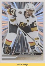 2023-24 Upper Deck Series 1 Outburst Silver Alec Martinez #183 READ 18fy
