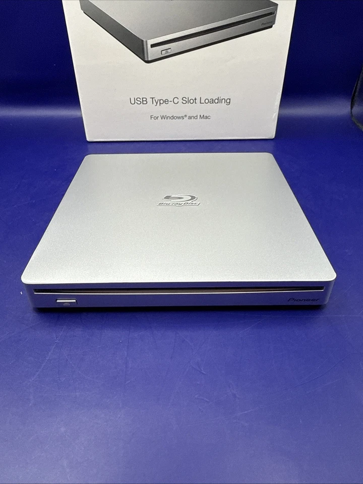 Pioneer BDR-XS07TS External Slim Portable Blu-ray Burner Excellent Condition - image 4 of 4